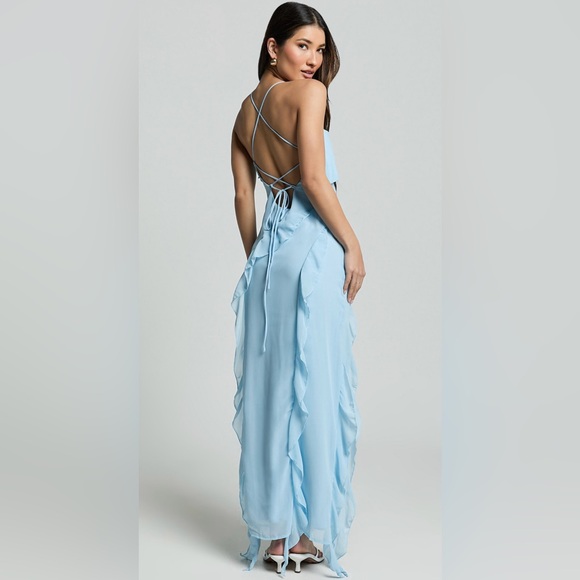 Midi Ruffle Dress - Picture 3 of 7